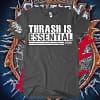 Solitary Thrash Is Essential  T- Shirt - Image 3